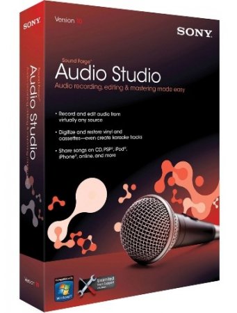 Sony Sound Forge Audio Studio 10.0 Build 245