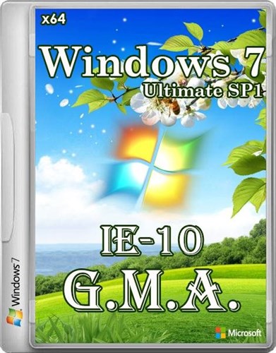 Windows 7 Ultimate SP1 x64 IE-10 x64 G.M.A. 7601 (02.05.2013/RUS)