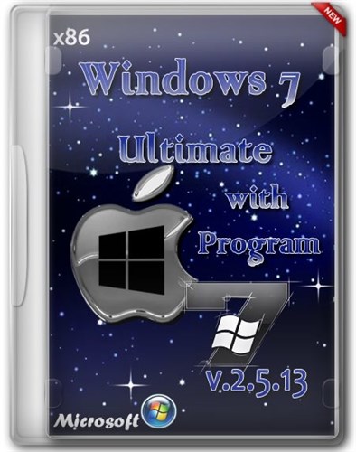 Windows 7 x86 Ultimate with Program v.2.5.13 by Romeo1994 (2013/RUS)