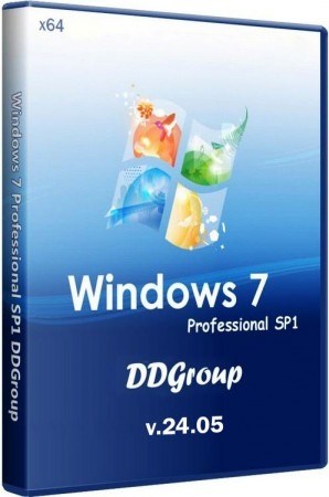 Windows 7 Professional SP1 DDGroup v.24.05 (x64/RUS/2013)