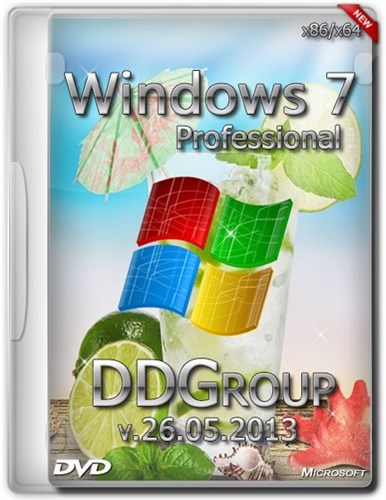 Windows 7 SP1 Professional x86 v.26.05 DDGroup (2013/RUS)