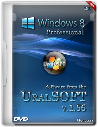 Windows 8 x86 Professional UralSOFT mini v.1.56 (2013/RUS)