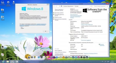 Windows 8 x86 Professional UralSOFT v.1.58 (2013/RUS)