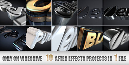 Footage - Elegant and Modern Logo or Text Opener - Project for After Effects (VideoHive)