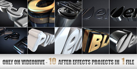 Footage - Elegant and Modern Logo or Text Opener - Project for After Effects (VideoHive)