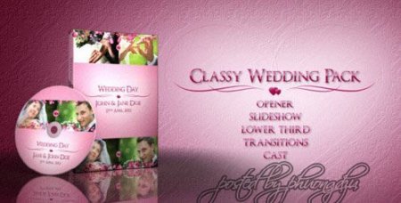 Footages - Classy Wedding Pack : Project for After Effects