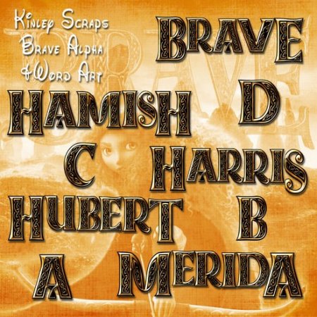 Fonts - Brave Alphabet