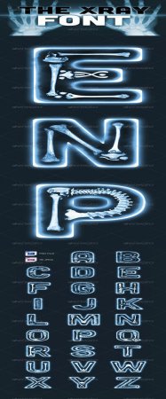 Fonts - The X-Ray Font  GraphicRiver
