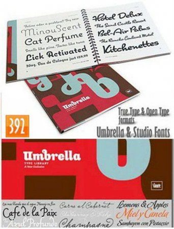 Fonts - A collection of commercial fonts Studio Umbrella Fonts