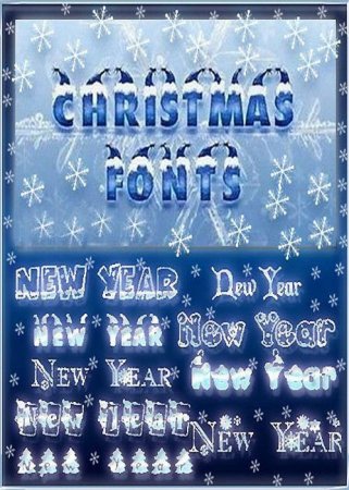 Fonts - Christmas and New Year Fonts