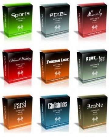 Fonts - 882 fontes Especial Collection