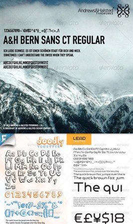 Fonts - GraphicRiver - Fonts Bundle