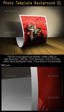 PSD - GraphicRiver Photo Template Background 01