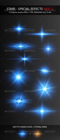 PSD - GraphicRiver Stars - Special Effects Pack 2