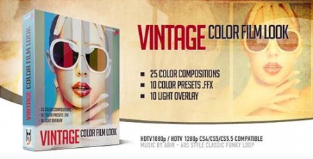 Footage - Vintage Color Film Look - After Effects Project (Videohive)