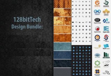 PSD - InkyDeals - 128bitTech Design Bundle