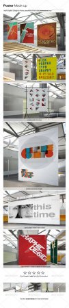 PSD - GraphicRiver - Poster Mock-up