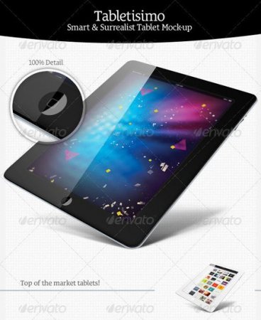 PSD - GraphicRiver - Tabletisimo - Tablets Mock-up Showcaser