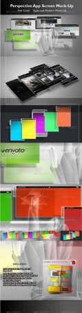 PSD - GraphicRiver Perspective App Screen Mock-Up