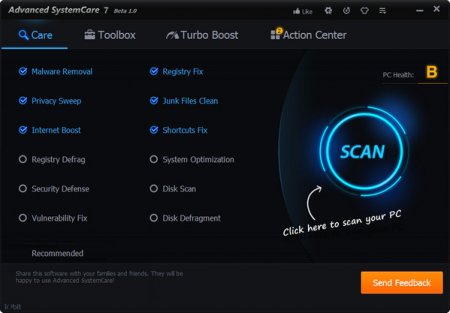 Advanced SystemCare 7.0.0.186 Beta