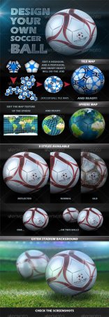 PSD - GraphicRiver Soccer Ball Design Creator