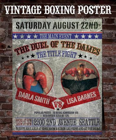 PSD - GraphicRiver Old Boxing Poster