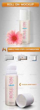PSD - GR Roll on Mockup