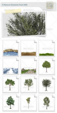 PSD - GR 12 Natural Elements Pack (HR)