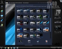 Windows 7 Ultimate x86/x64 SP1 Black by OVGorskiy� 08.2013 (2 DVD/RUS)