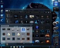 Windows 7 Ultimate x86/x64 SP1 Black by OVGorskiy� 08.2013 (2 DVD/RUS)