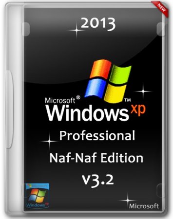 Windows XP Pro SP3 Naf-Naf Edition v3.2 (2013/RUS)