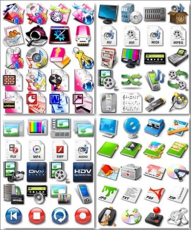 ������� ������ - Beautiful Icons Mix 3