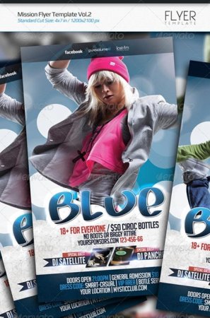 PSD - Mission Flyer Template Vol.2