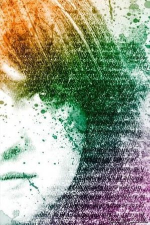 Photoshop Tutorials - Watercolor-text portrait