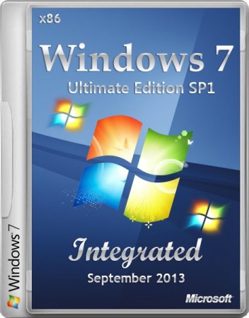 Windows 7 ultimate edition SP1 Integrated September 2013 (x86/DE/EN/RU)