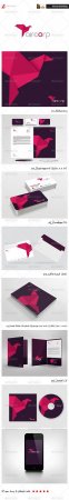 PSD - Stationary & Brand Identity � Aircorp - 5633408