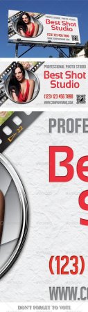 PSD - Photo Studio Outdoor Banner 01