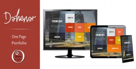 Templates - Dahenar - Responsive One Page Portfolio Template