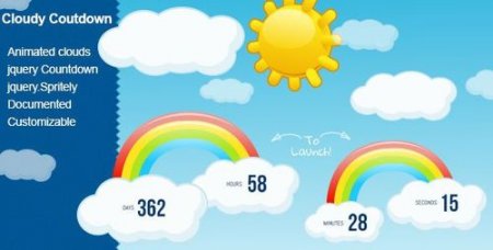 Templates - Cloudy Countdown