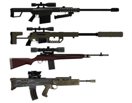 3D - 3D GunsModels by UAk