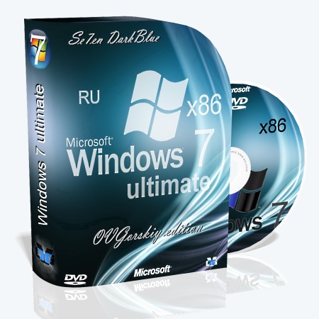 Microsoft Windows 7 Ultimate SP1 7DB by OVGorskiy� 10.2013 (RUS/x86)