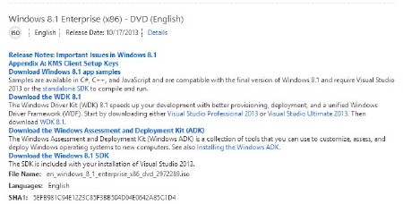 Windows 8.1 Enterprise x86-x64 MSDN 6.3.9600.16384 (Ru/Eng)