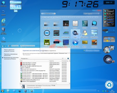 Windows 7 Ultimate x86/x64 STRAero by Golver 10.2013 (RUS/2013) 2DVD