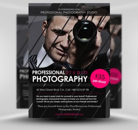 PSD - Photography Flyer Template