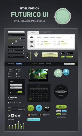 Futurico User Interface HTML Template