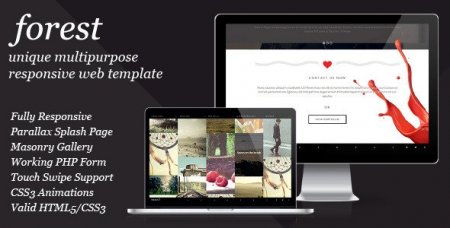 Templates - Forest - Unique Multipurpose Responsive Template