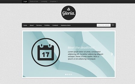 Wrapbootstrap - Gloria - Clean Bootstrap Theme