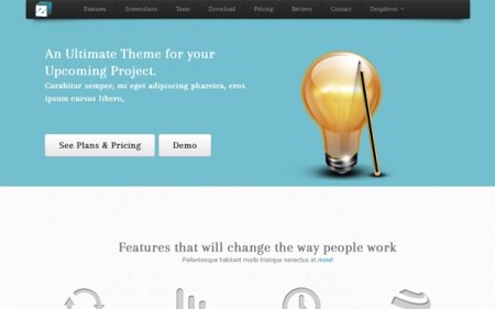 Wrapbootstrap - ZBox One Page Site