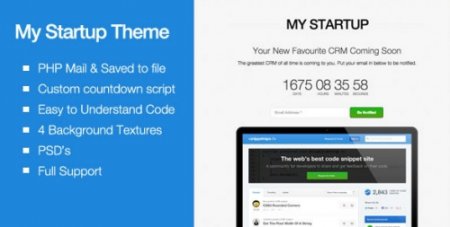 ThemeForest - Creative Countdown Landing Page