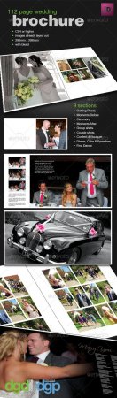 PSD - 112 Page Wedding Book Template
